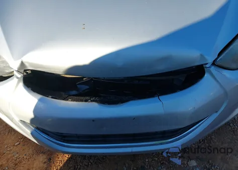 2013 Hyundai Elantra Gls from USA, damaged, VIN 5NPDH4AEXDH240533
